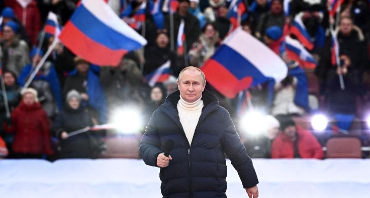 يحتفل بوتين بالذكرى السنوية لضم شبه جزيرة القرم